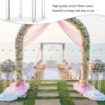 thumbnail image 4 of 2 Pack 23.6 Inches Tall Crystal Flower Stand Wedding Road Lead Tall Flower Holders Centerpiece Crystal Flower Acrylic Flower Vase for Reception Tables Wedding Supplies Excluding Flower, 4 of 19