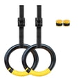 thumbnail image 3 of LOVIVER Gymnastics Rings Training Rings for Park Full Body Workout Fitness Equipment 100cm, 3 of 8
