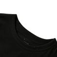 thumbnail image 5 of Frwgonr Girls Short Sleeve T-shirts Kids Summer Crewneck Short Sleeve Fashion Crop Tops Tees with Built-in Bra Size 14-20, Black, 5 of 5