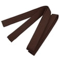 thumbnail image 1 of TOPTIE Karate TaeKwonDo Belt, Martial Arts Double Wrap Solid Rank Belt-Coffee-Size 0, 1 of 7