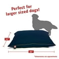 thumbnail image 3 of Majestic Pet Super Value Machine Washable Pet Dog Bed, Large, Blue, 3 of 6