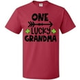 thumbnail image 3 of Inktastic St. Patrick's Day One Lucky Grandma with Shamrocks T-Shirt, 3 of 5