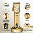 thumbnail image 3 of Labymos LCD Digital Display High-power Electric Hair Cutter Household Rechargeable Hair Trimmer Powerful Men Haircut Machine with Recharging Base, 3 of 7