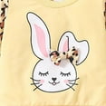thumbnail image 4 of HCNTES Toddler Baby Girl Clothes Long Sleeve T Shirt Tops Pants Outfits Set(1-2 Years,Yellow_p2), 4 of 7