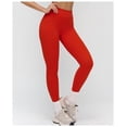 thumbnail image 2 of Pantalones de Yoga de cintura alta ajustados de lijado, pantalones deportivos for levantar la cadera y el vientre, pantalones deportivos for correr al aire libre, 2 of 6