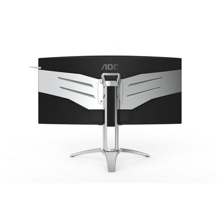 AOC - AGON AG352UCG6 35" LED UltraWide HD G-SYNC Monitor (DisplayPort, HDMI, USB) - Black/Silver