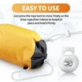 thumbnail image 3 of Destyer 50pack/lot Plastic Stopper Cord Spring For Easy Cords Secure And Tidy Cord Lock Plastic Cord Buckle, 3 of 6