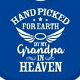 thumbnail image 4 of Inktastic Handpicked for Earth by My Grandpa in Heaven Angel Wings Boys or Girls Baby Bib, 4 of 4