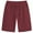 Wine, variant on Men's Casual Shorts Full Elastic Waist Loose Fit Drawstring Short Summer Athletic Gym Shorts with Pockets