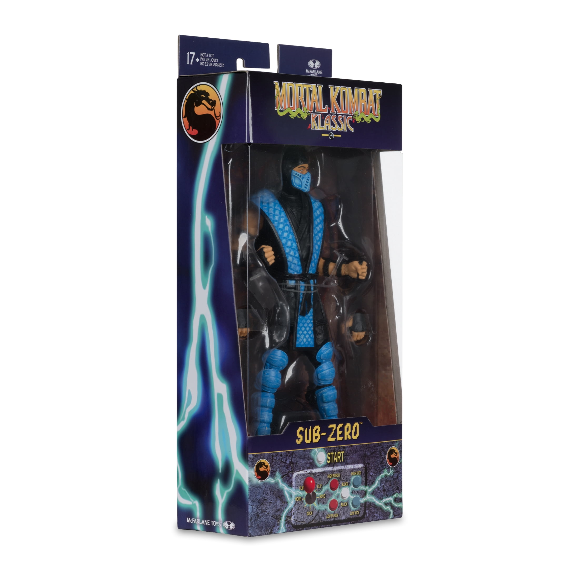 Sub-Zero (Mortal Kombat Klassic) 7" Figure - McFarlane Toys