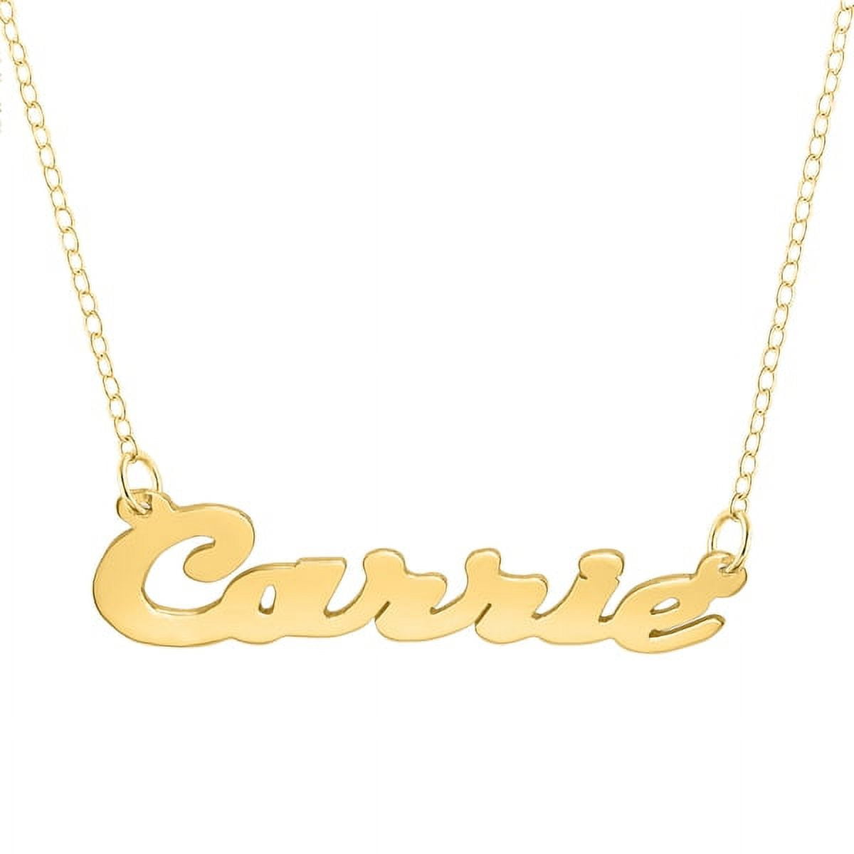 Personalized Script Name Necklace