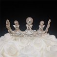 thumbnail image 1 of Tian Sweet 37003-RG 0.6 oz Wedding Tiara Cake Topper - Rose Gold, 1 of 1