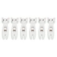 thumbnail image 3 of Food Bag Snack Clip, PS Iron Material Cat Snack Clips Anti Slip Strips  For Office For Household White, 3 of 8