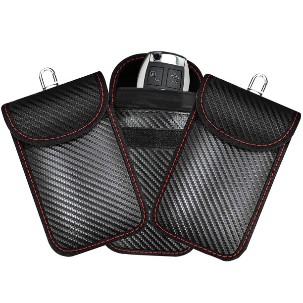 YZHIDIANF 2023 100 Faraday Key Fob Protector Bag3 Pack Faraday Key