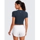thumbnail image 2 of Remera CRZ YOGA Deportiva Sin Costuras Crop Manga Corta M, 2 of 5