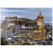 MyPuzzle - Edinburgh Scotland - Premium 1000 Piece Jigsaw Puzzle for Adults