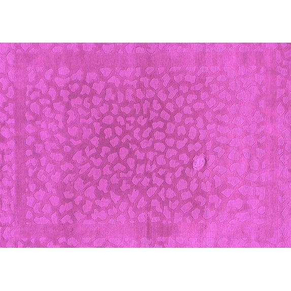 Ahgly Company Indoor Rectangle Abstract Purple Modern Area Rugs, 8' x 12'