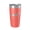 Coral, variant on Houston County Lake Map Tumbler Travel Mug Insulated Laser Engraved Coffee Cup Texas 20 oz Pink
