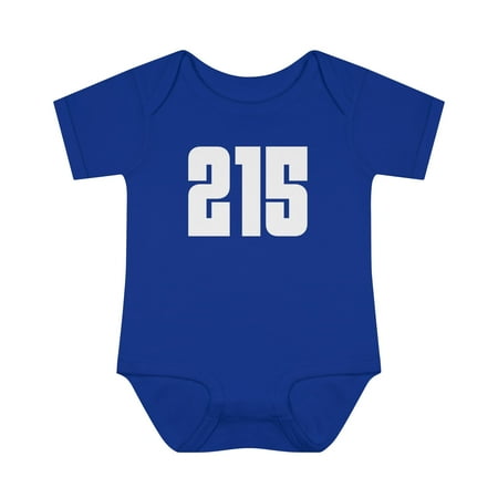 

215 Area Code Baby or Toddler One Piece