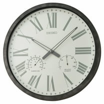 Seiko QXA797KLH Wall Clock, Black