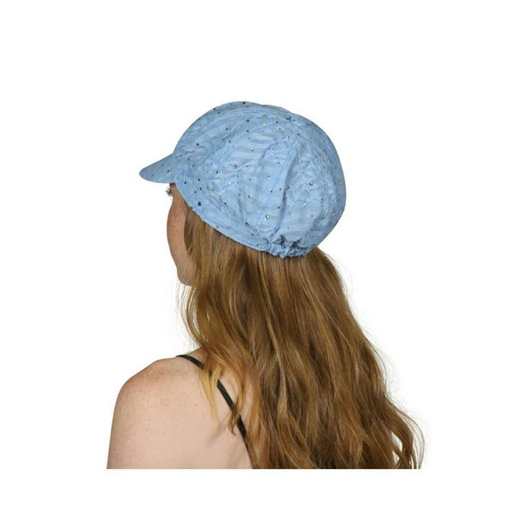 Sequin newsboy hot sale cap