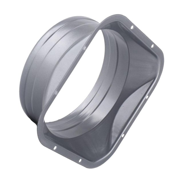 jesticaly Air Vent Duct Connector Flange Dryer Vent Adapter Easy Installation Durable