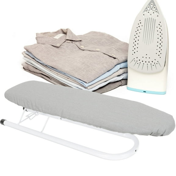 HEMOTON  Folding Board Mini Ironing Table Pad Tabletop Foldable Travel