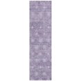 thumbnail image 2 of Addison Rugs Chantille Indoor/Outdoor Transitional Lattice Purple Machine Washable Runner Rug, 2'3" x 7'6", 2 of 7