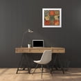 thumbnail image 3 of Jensen, Asia 15x15 White Modern Wood Framed Museum Art Print Titled - Mosaic - Mini, 3 of 4