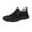 07#Black, variant on Men Slip-On Thermal Winter Work Shoes Full Fleece Lined Protective Rubber Toe Cap Suede Surface Shock Absorbing Non-Slip Rugged Outdoors Sneakers