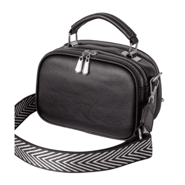 Bolsos De Piel Autentica Mujer Bolso De Mano Minelli AMEDEA Mujer