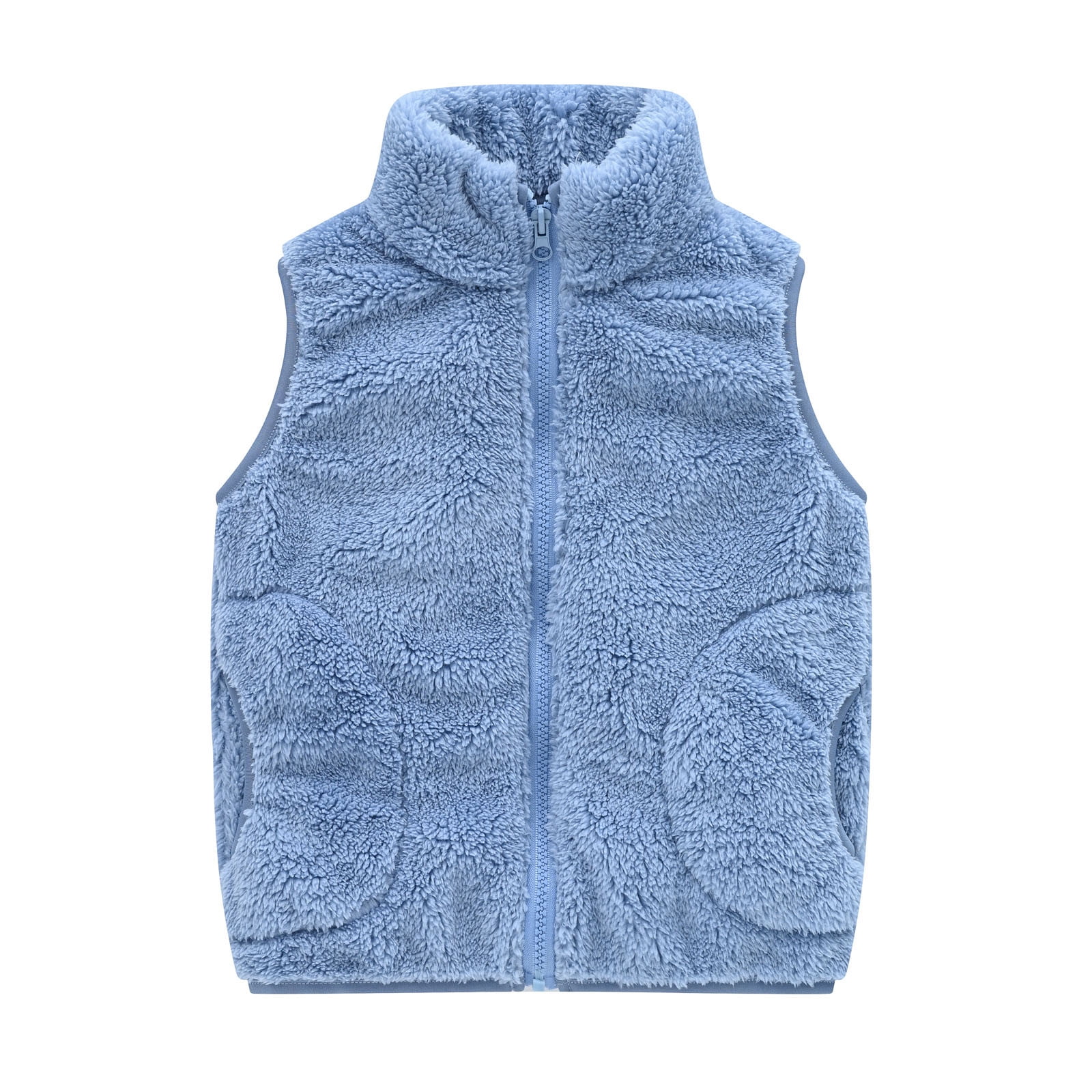 Gilet Bouffant Fille The Children's Place Taille 5/6 (S) - Multicolore, Sans Manches