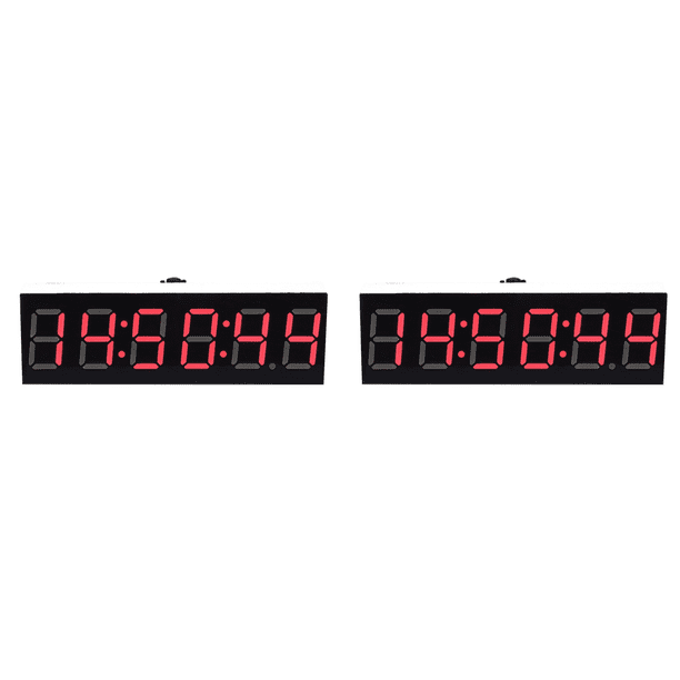 Módulo Reloj Electrónico Digital LED 6 Bits 0 36 Pulgadas para DIY () Rojo
