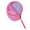 Pink, variant on Anckoeil 2PCS Swimming Pool Cleaning Net Summer Stainless Steel Children Retractable Fishing Net Outdoor Beach Toys Net Bag Parkbug Net Cheat Sheet Net 7 Colors Optional