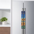 thumbnail image 2 of Yuyamidu 2 PCS Psychedelic Sunflower Refrigerator Door Handle Cover Scratchproof Handle Cover Universal Fridge Oven Microwave Dishwasher Door Sleeve Antiskid Protector Gloves for Kitchen, 2 of 7