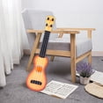 thumbnail image 2 of RXIRUCGD Mini Guitar Toy for Children with Nylon Strings for Music Enlightenment Hand Eye Coordination and Early Education Toys for Kids Adults, 2 of 6