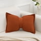 thumbnail image 5 of Regalo del Día de la Madre, Cojín de Almohada con Moño, Almohada de Color Sólido, Rojo, 5 of 6