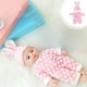 thumbnail image 4 of Muñeca Reborn realista de 30 cm con pelo rizado | Extremidades giratorias y ropa lavable | Juguete de simulación de PVC suave para niños a partir de 3 años | Regalo para casa de juegos, rompeca, 4 of 5
