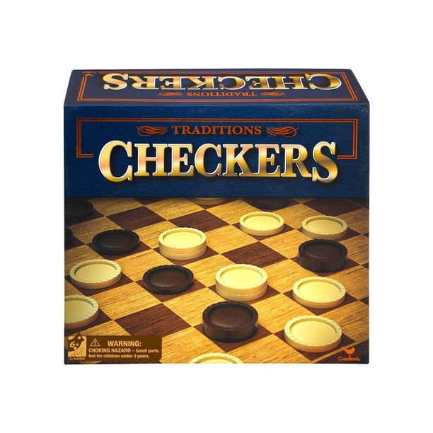 Juego de mesa Checkers Cardinal 33x33 cm en caja