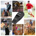 thumbnail image 2 of Silbar Silbato de fútbol de baloncesto con cordón, silbato deportivo de plástico con sonido fuerte y nítido, 2 of 7