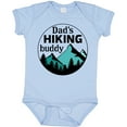 thumbnail image 3 of Inktastic Dad's Hiking Buddy with Mountains and Trees Boys or Girls Baby Bodysuit, 3 of 5