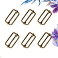 thumbnail image 5 of EeaseCA 20PCS Slide Belt Connection Roller Buckles Bag Strap Adjustable Metal Pin Buckles for Backpack Suitcase Clothes(Bronze), 5 of 5
