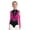 Hot Pink, variant on Girls Ballet Ballroom Dance Leotard with Gloves Sequins Jazz Cha Cha Dance Bodysuit Red 6