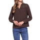 thumbnail image 1 of CAMISAS DE LENCERÍA CHIC INSPIRE para Mujeres, Camisas de Botón de Manga Larga, Blusas Casual y de Moda, Talla XS, Color Café, 1 of 6