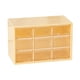 thumbnail image 1 of Mini organizador de cajones para caja de almacenamiento de aretes de escritorio para mujeres chicas con cajones transparentes para la oficina Home, 1 of 9