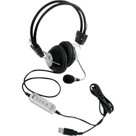 Pyle Multimedia/Gaming USB Headset with Noise-Canceling Microphone, PHPMCU10