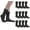 12 Pairs Black, variant on Womens Crew, Athletic Cotton Socks, Sports Casual 12 Pairs