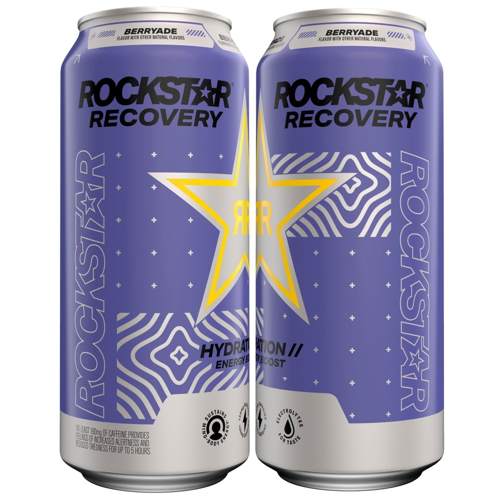 Rockstar XDurance Super Sours Green Apple Energy Drink with