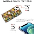 thumbnail image 3 of Retro Flowers Case Compatible with iPhone 14,Unique Art Design TPU Bumper Cover Case, 3 of 5