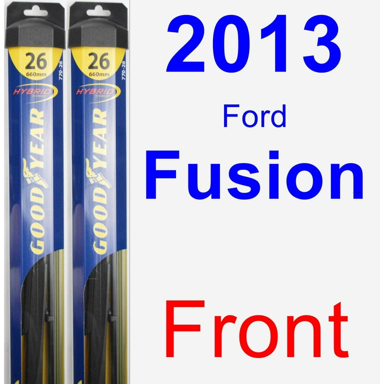 2013 ford fusion wiper blade size deals